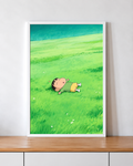 Shinchan Relaxing Poster