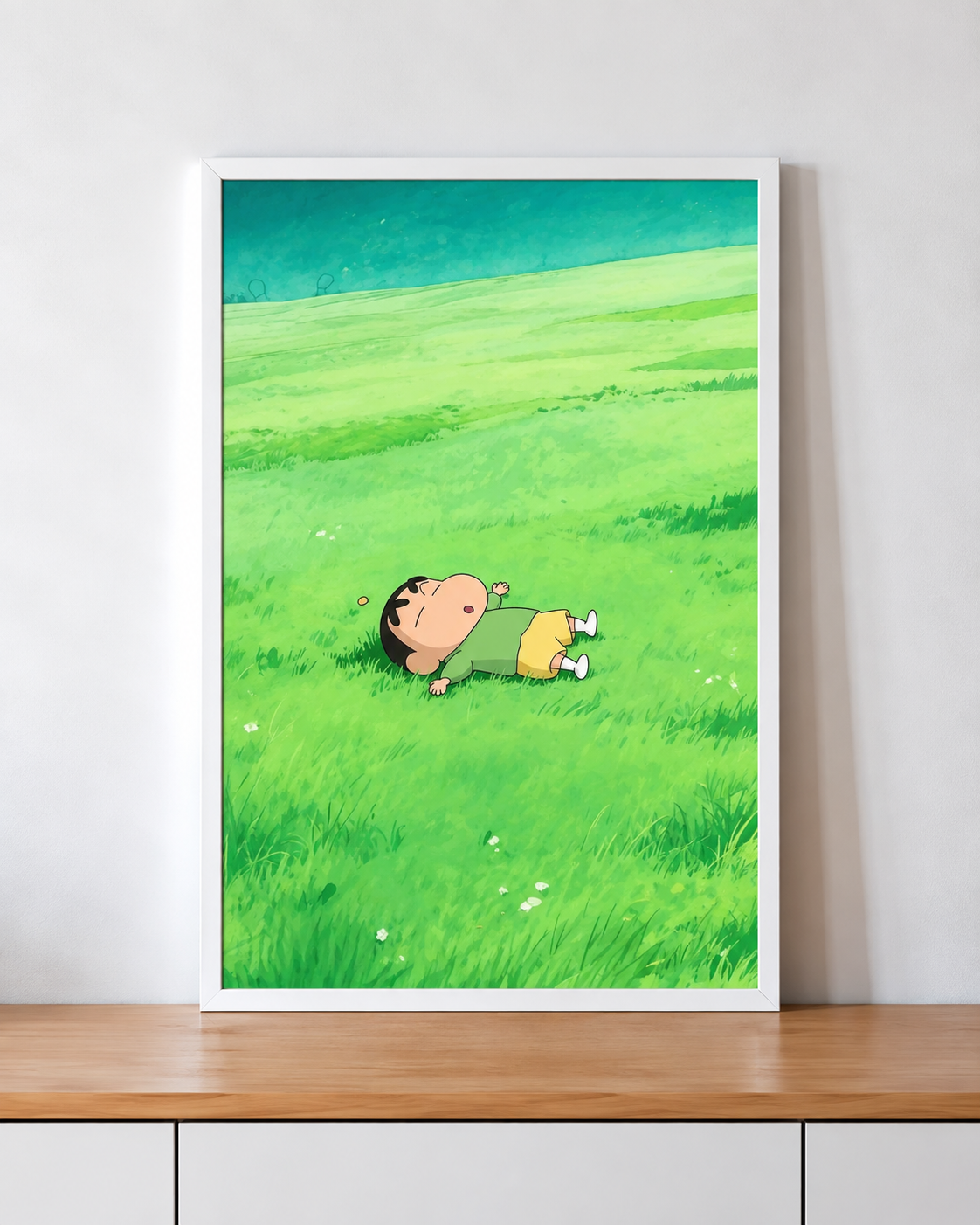 Shinchan Relaxing Poster
